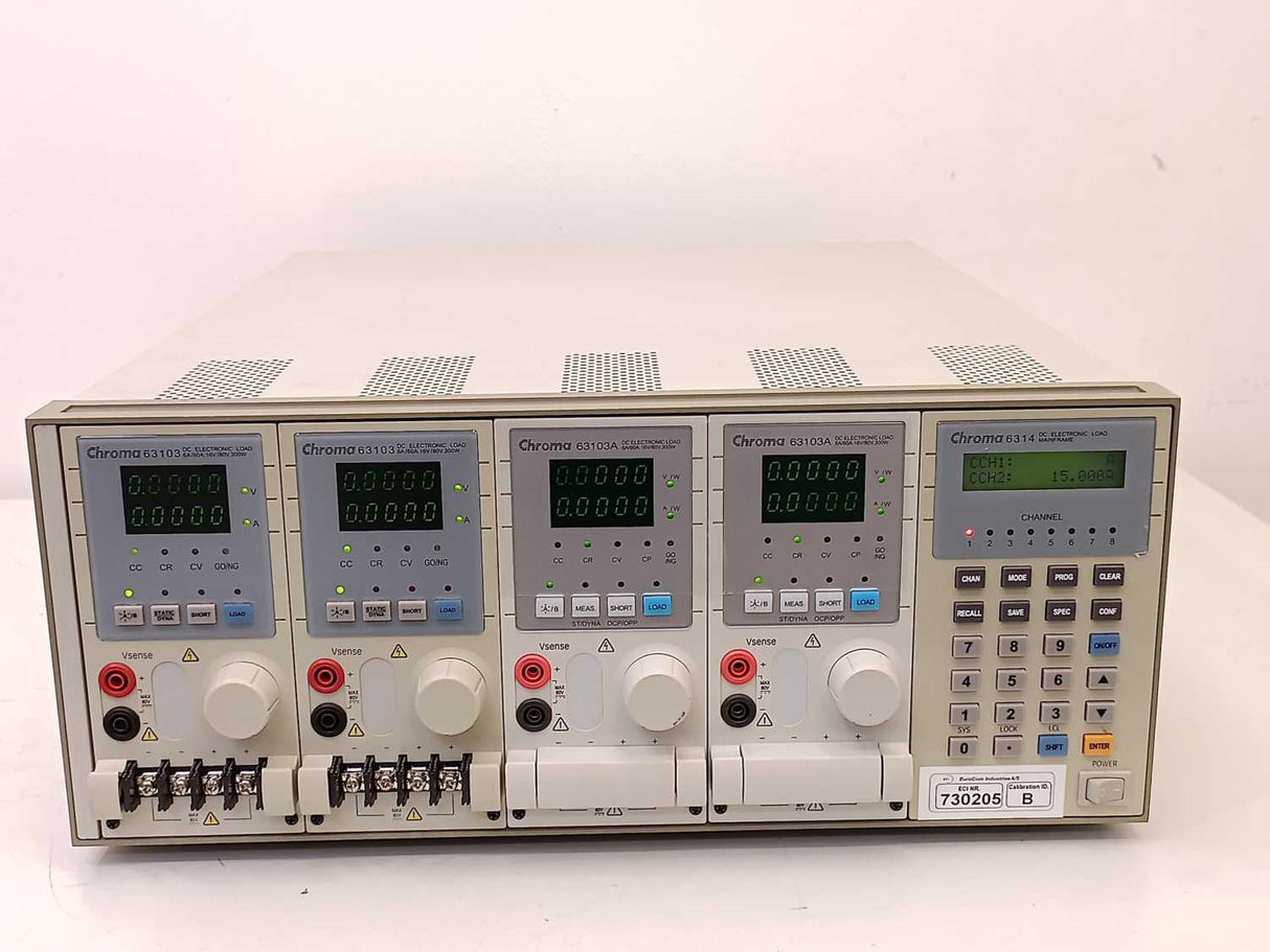 Chroma 6314 DC Electronic Load, 63103, 63103, 63103A, 63103A