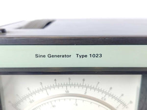 Bruel & Kjaer 1023 Precision sine wave generator with frequency modulation
