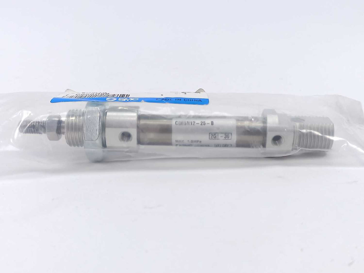SMC CD85N12-25-B C85 Standard Cylinder, Double Acting