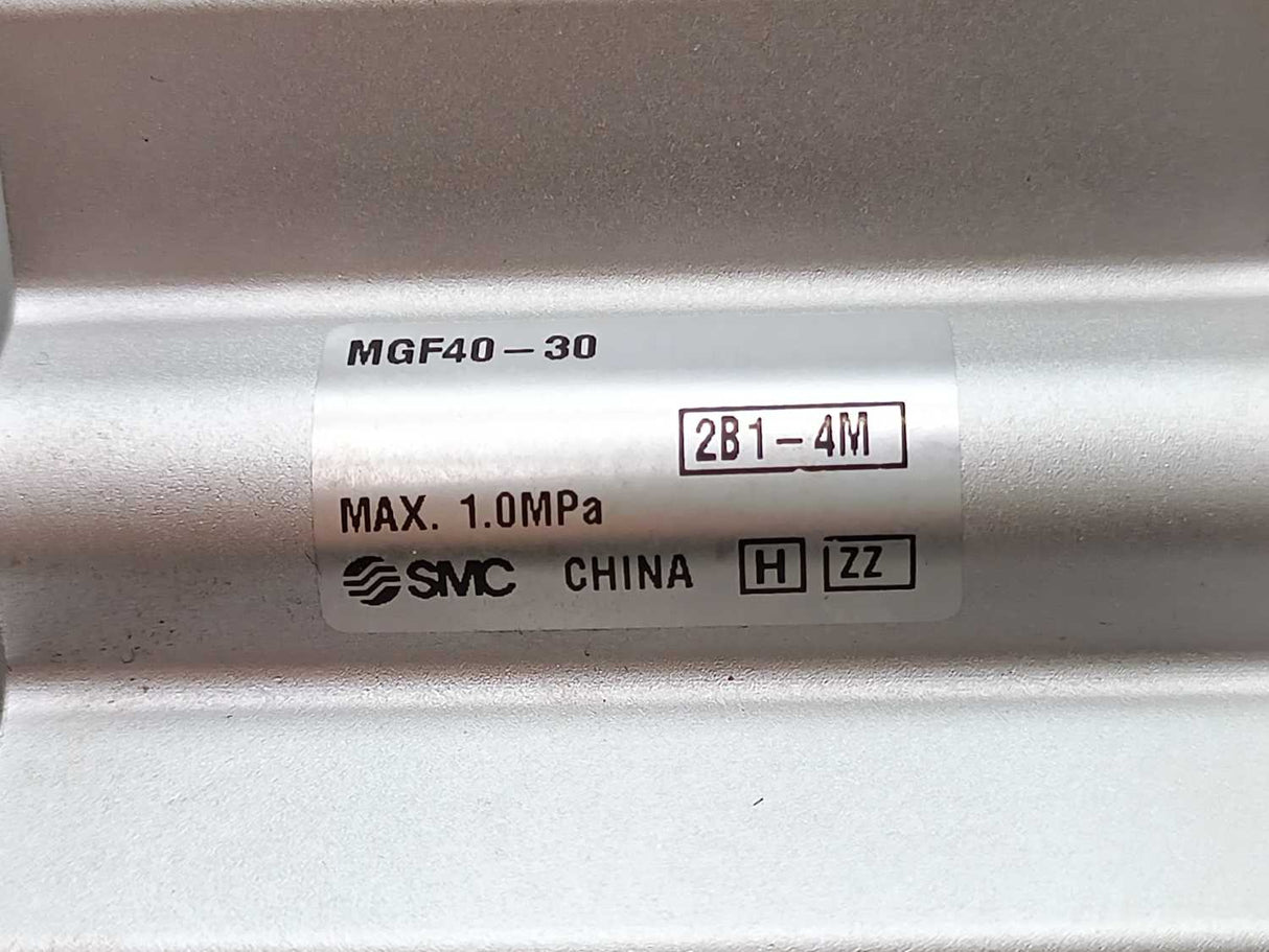 SMC Pneumatics MGF40-30 Air Lift Cylinder Max. 1.0MPa