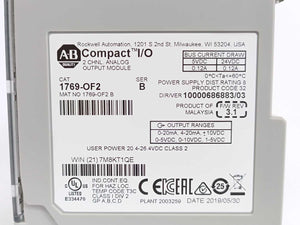 AB 1769-OF2 Ser. B Analog Output Module