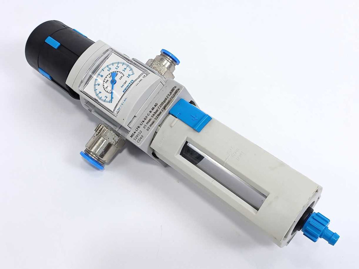 Festo 529152 MS4-LFR-1/4-D7-CRM-AS Filter Regulator