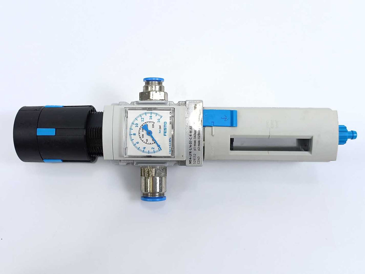 Festo 529152 MS4-LFR-1/4-D7-CRM-AS Filter Regulator