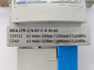 Festo 529152 MS4-LFR-1/4-D7-CRM-AS Filter Regulator