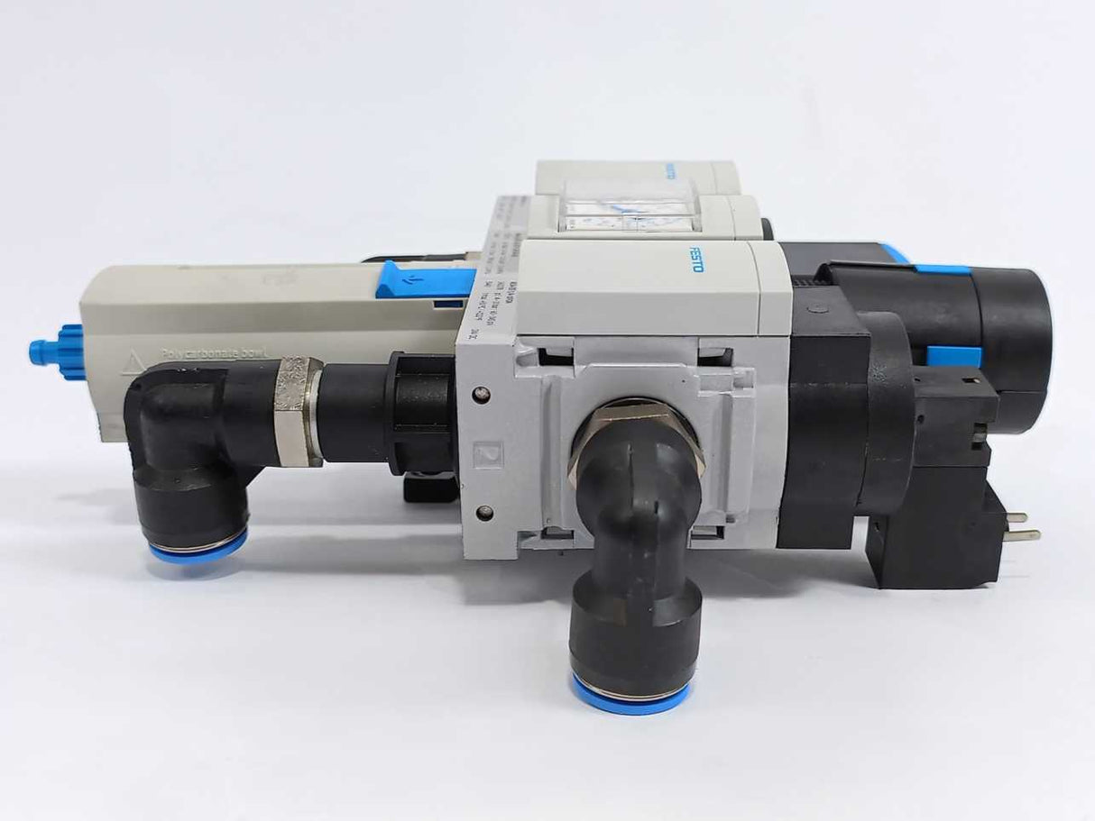 Festo 529152 MS4-LFR-1/4-D7-CRM-AS Filter Regulator w/ 541258 & 542578