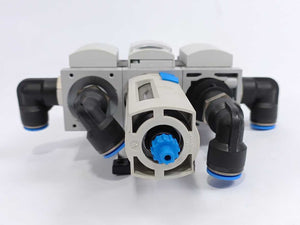 Festo 529152 MS4-LFR-1/4-D7-CRM-AS Filter Regulator w/ 541258 & 542578