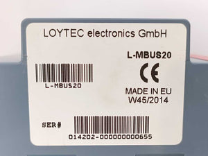 LOYTEC L-MBUS20 MBUS Interface 9.6 W
