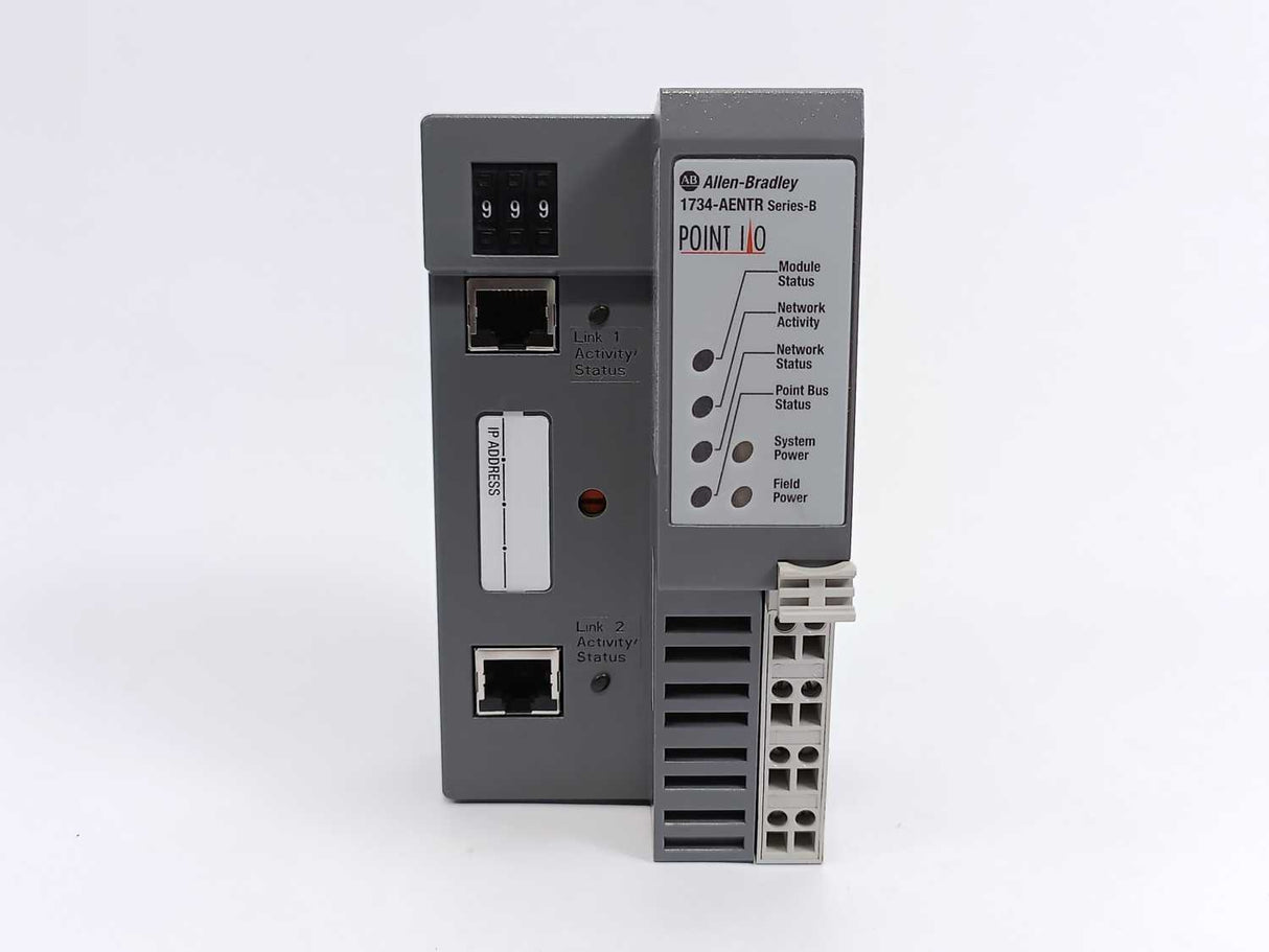 AB 1734-AENTR Ser. B FW. 5.015 POINT I/O Dual Port Network Adaptor
