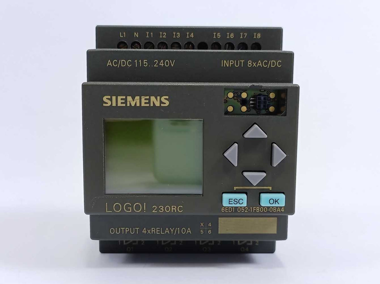 Siemens 6ED1052-2FB00-0BA4 LOGO! 230RC Logic Module