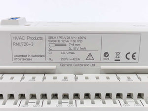 Siemens RMU720-3 Universal Controller