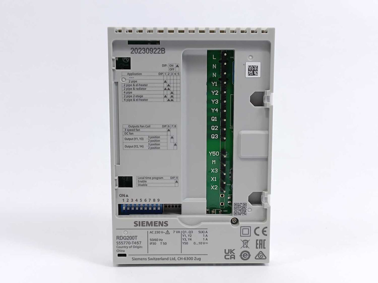 Siemens S55770-T457 RDG200T Room Thermostat