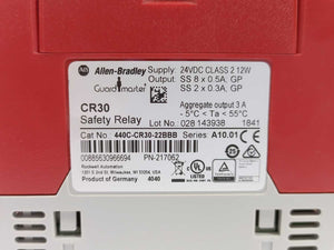 AB 440C-CR30-22BBB CR30 Safety Relay