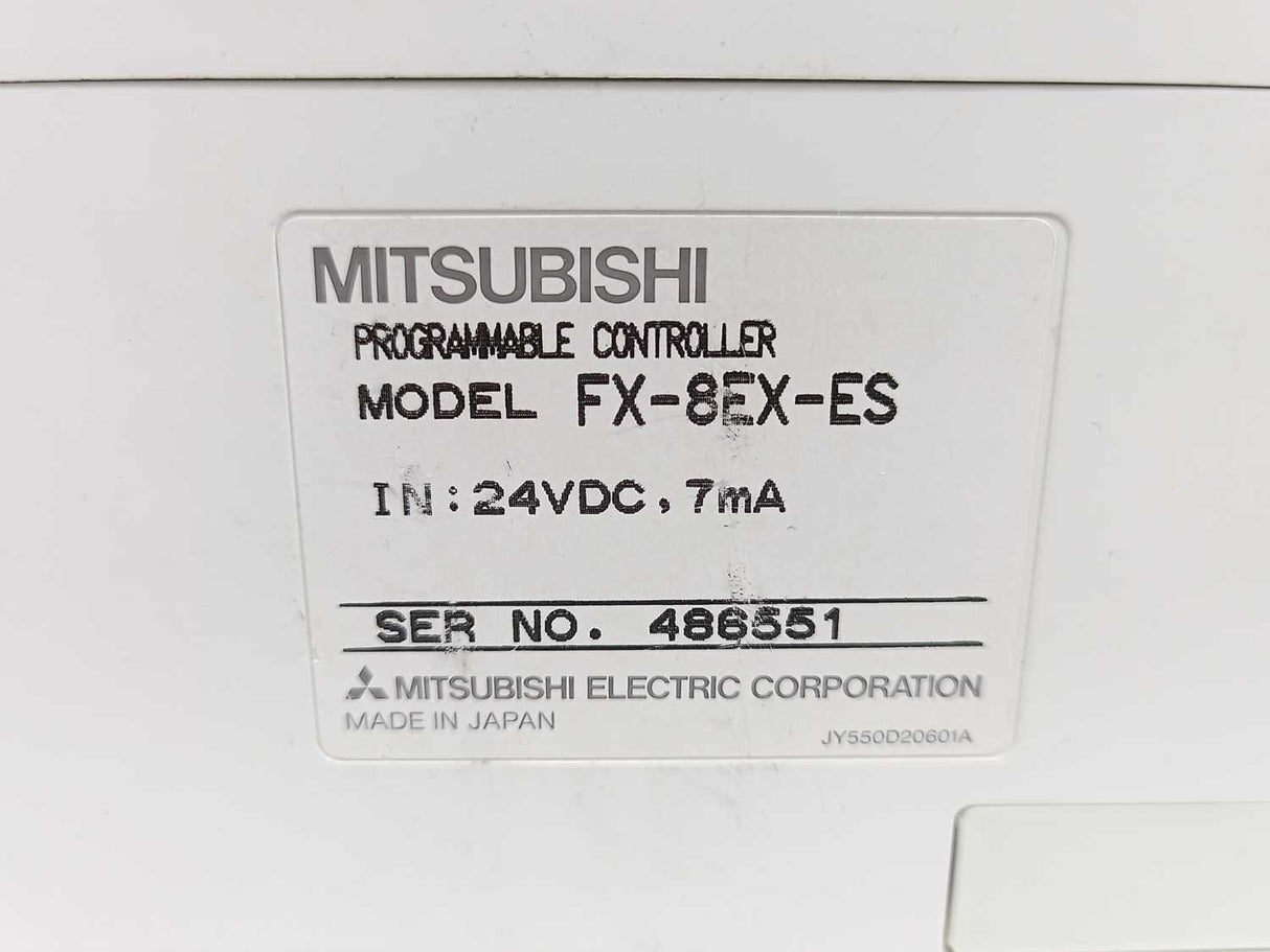 Mitsubishi FX-8EX-ES Programmable Controller