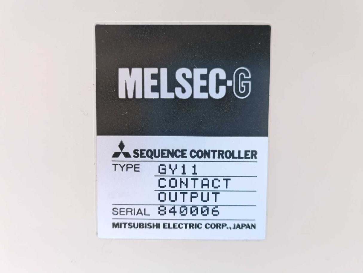 Mitsubishi GY11 Sequence Controller