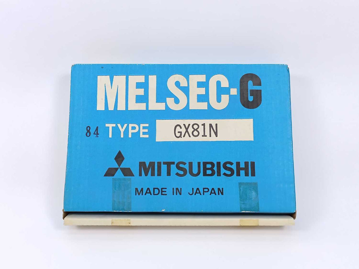 Mitsubishi GX81N MELSEC-G DC Input Source Typ Sequence Controller