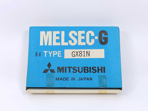 Mitsubishi GX81N MELSEC-G DC Input Source Typ Sequence Controller