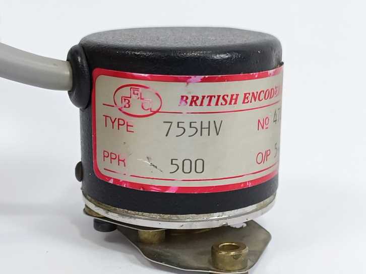 British Encoder 755HV 500 PPR Encoder