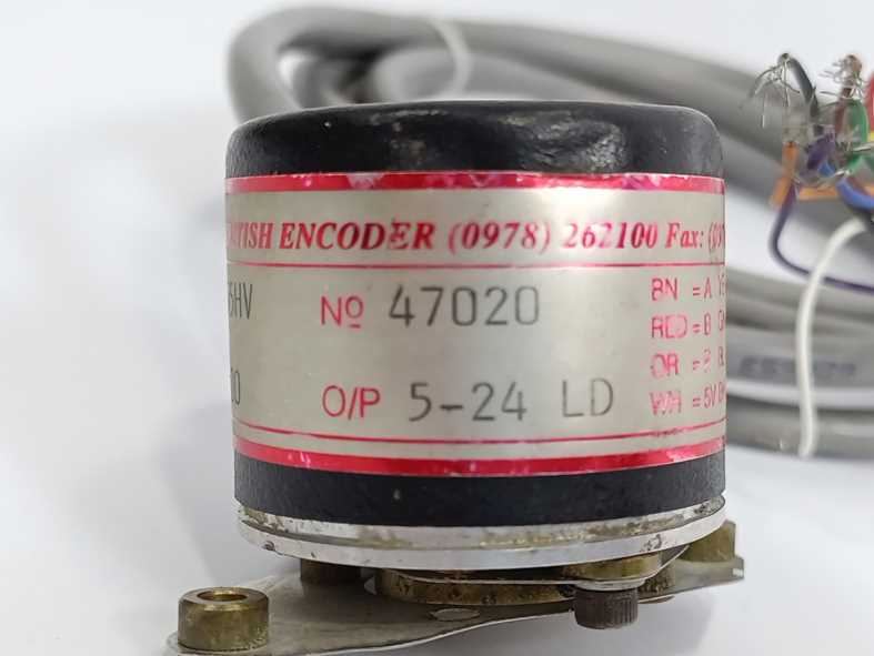 British Encoder 755HV 500 PPR Encoder