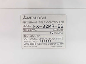 Mitsubishi FX-32MR-ES Mixed/Combined Digital Input and Output Unit Module
