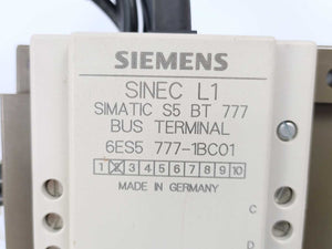 Siemens 6ES5777-1BC01 SIMATIC S5 BT 777 Bus Terminal