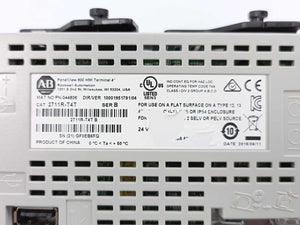 AB 2711R-T4T Ser. B PanelView 800 HMI Terminal 4"