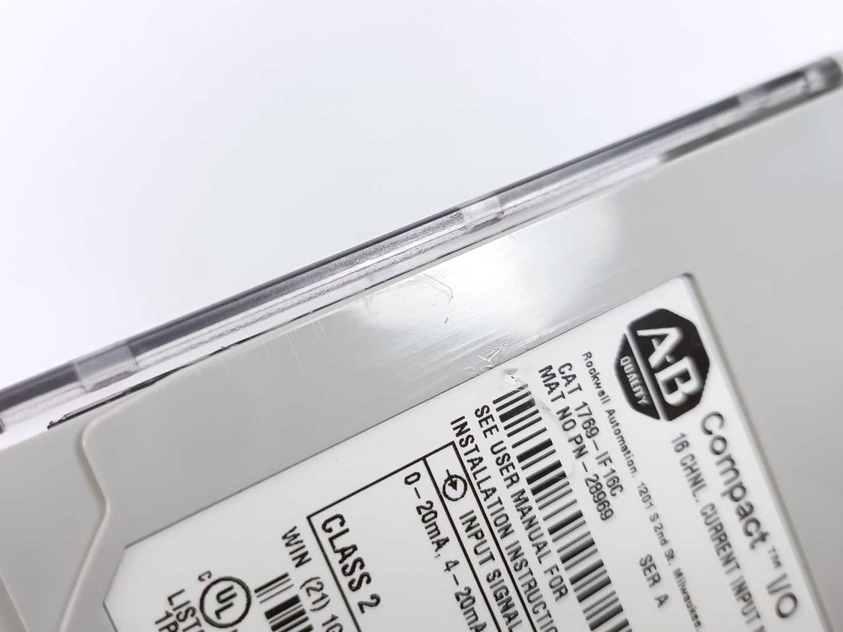 Rockwell Automation 1769-IF16C Ser. A 16 Chnl. Current Input Module