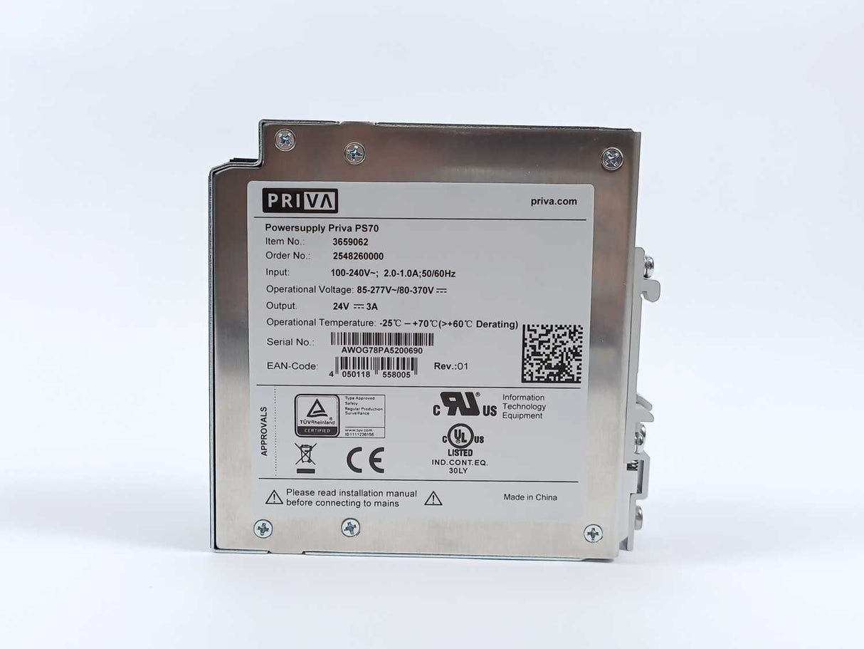 PRIVA 3659062 24VDC 3A PS70 Power Supply