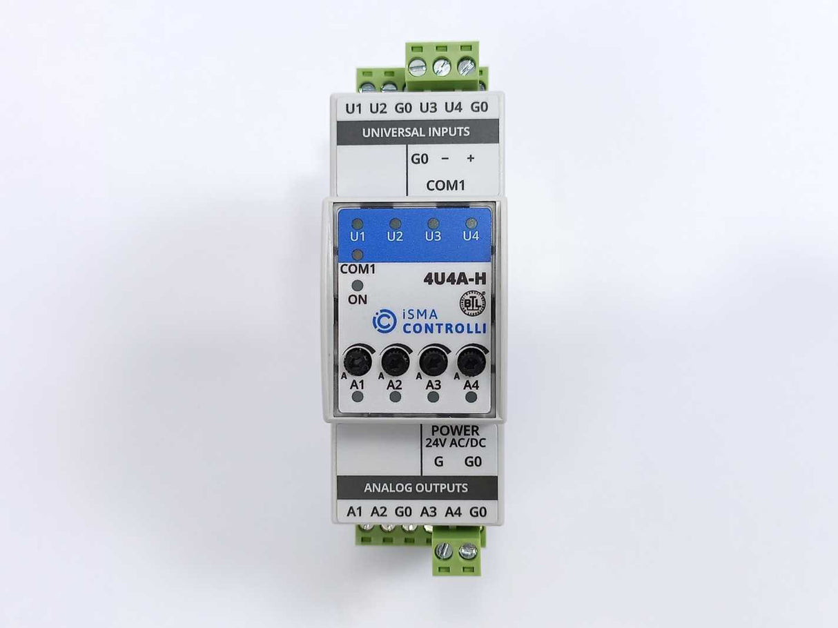 iSMA iSMA-B-4U4A-H Multiprotocol I/O Module w/ 4 Universal Inputs