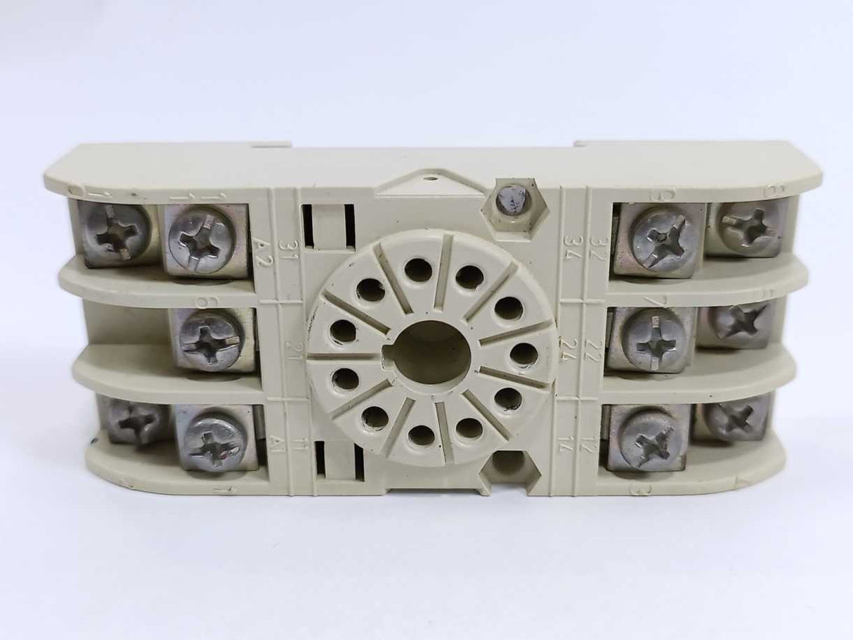 Electromatic S 115 186 230 S-SYSTEM Star-Delta Timer. Supply 195-265 VAC w/ Base