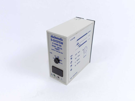 Electromatic S 115 186 230 S-SYSTEM Star-Delta Timer. Supply 195-265 VAC w/ Base