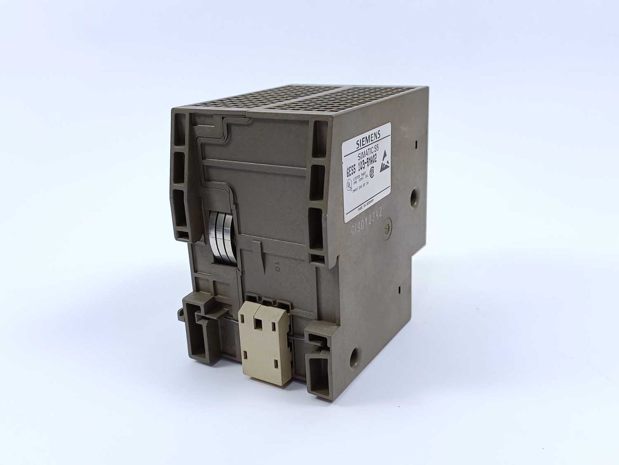 Siemens 6ES5103-8MA02 SIMATIC S5-100U CPU 103 w/ 6ES5375-0LA21