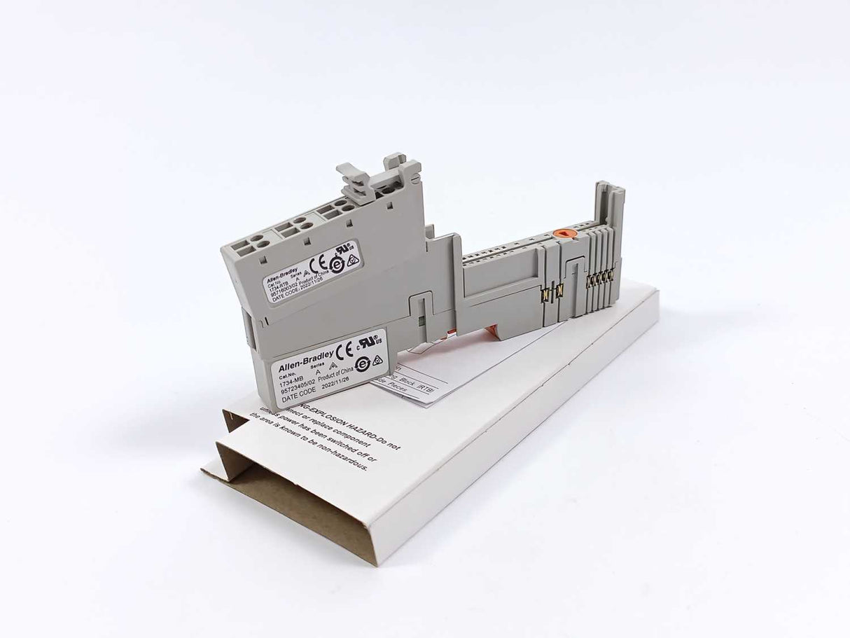 AB 1734-TB Terminal Base, 8 Screw Ser. A, Batch of 3 pcs.