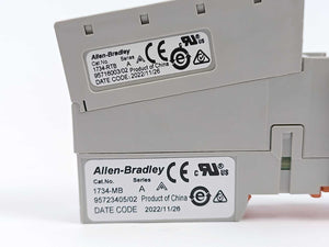 AB 1734-TB Terminal Base, 8 Screw Ser. A, Batch of 3 pcs.