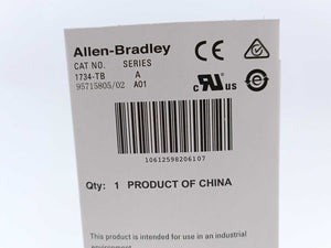 AB 1734-TB Terminal Base, 8 Screw Ser. A, Batch of 3 pcs.