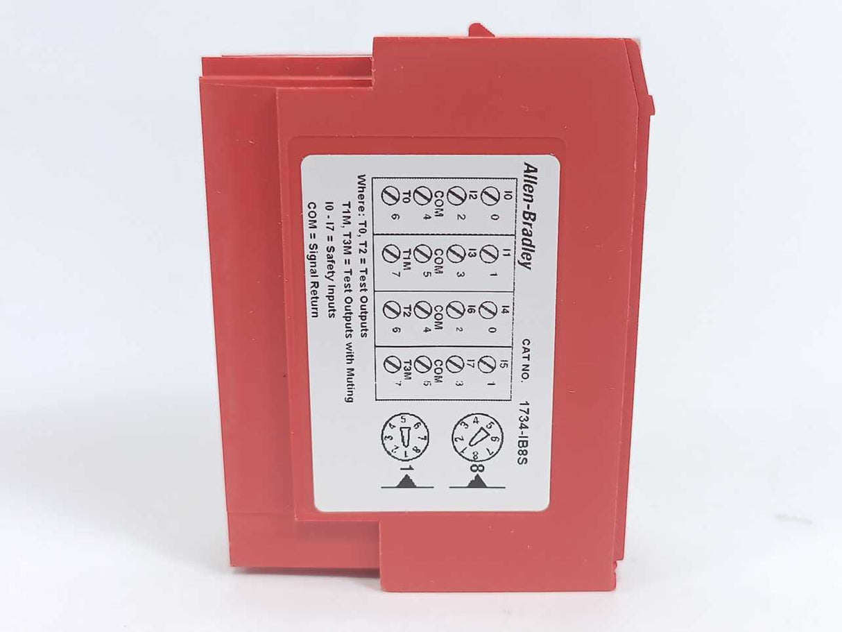 AB 1734-IB8S 8 Channel Sfty Sinking Inp Mod PN-25132 SER. B