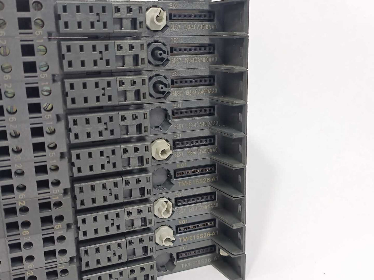 Siemens 6ES7193-4CA40-0AA0 Universal Terminal Module, Batch of 19 pcs.