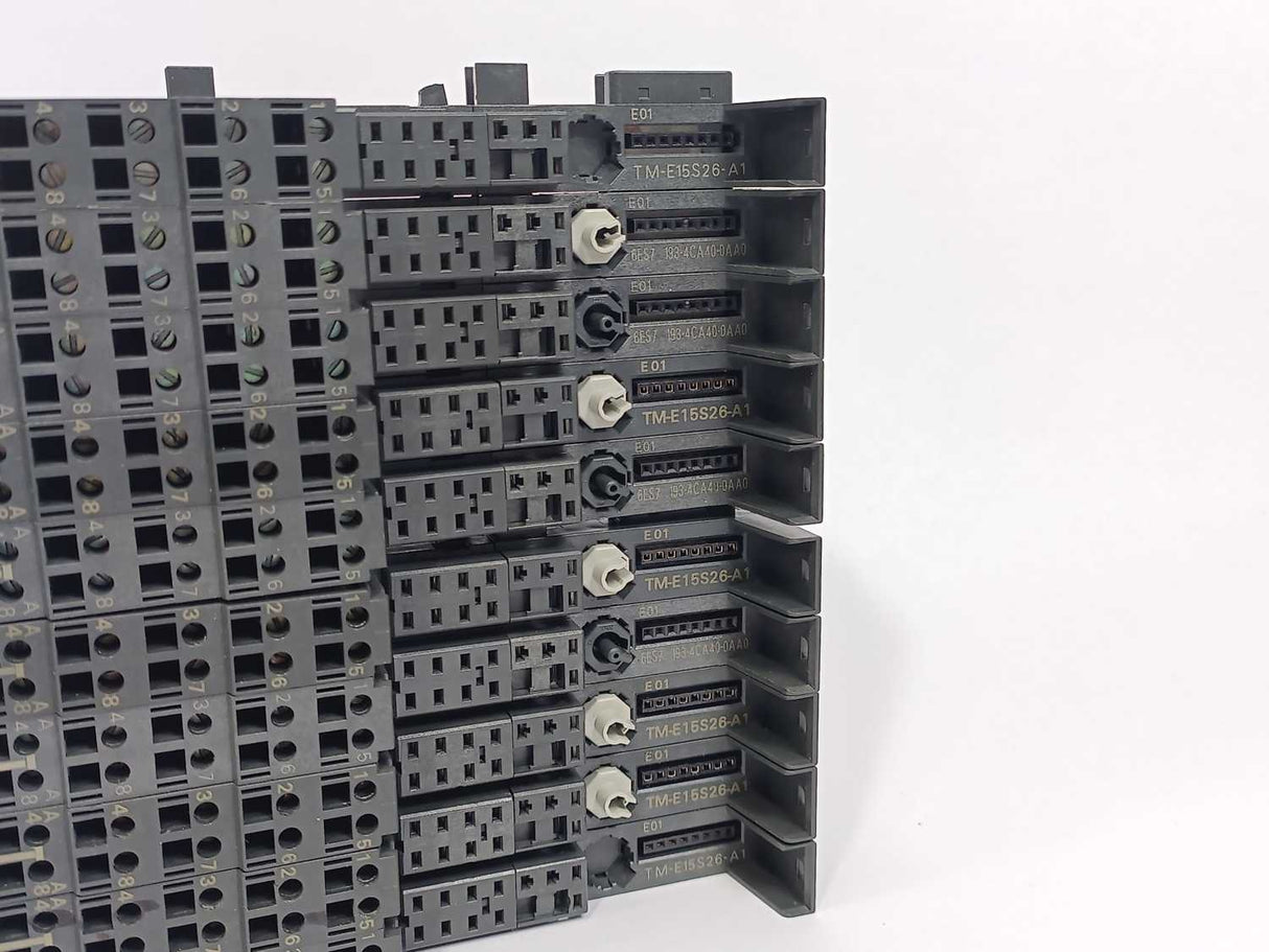 Siemens 6ES7193-4CA40-0AA0 Universal Terminal Module, Batch of 19 pcs.