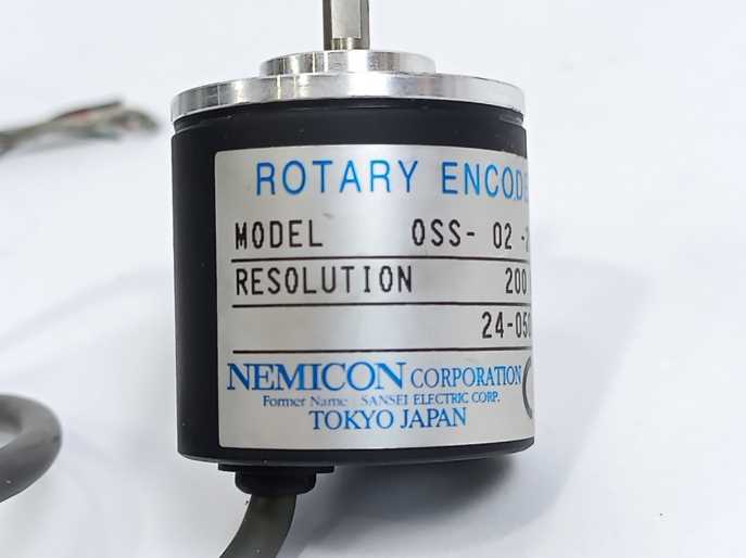 Nemicon Corporation 0SS-02-2HC 200 P/R Resolution Rotary Encoder