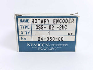 Nemicon Corporation 0SS-02-2HC 200 P/R Resolution Rotary Encoder