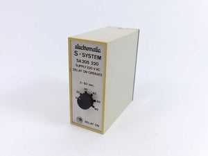 Electromatic SA 205 220 S-System Delay On Operate Timer 3-60 sec.