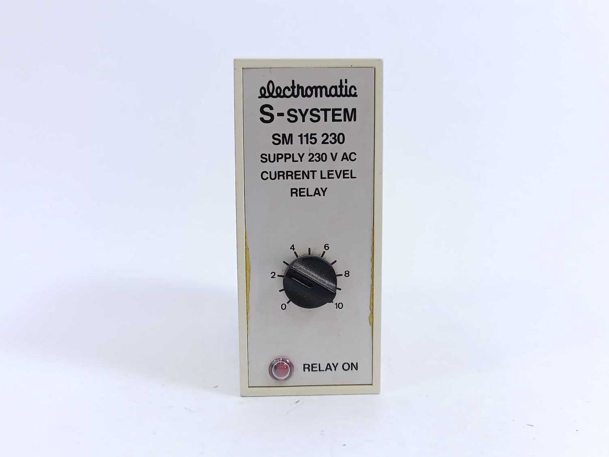 Electromatic SM 115 230 Current Level Relay