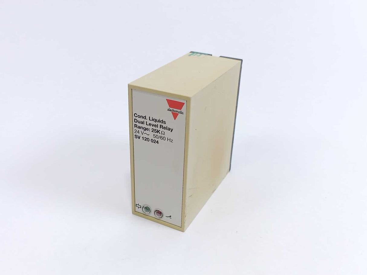 Electromatic SV 120 024 Cond. Liquids Dual Level Relay, Range 25K, 24V, 50/60Hz