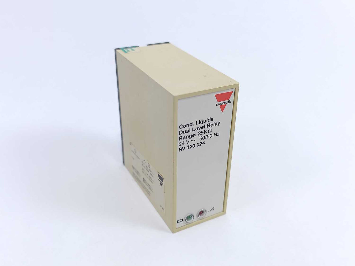 Electromatic SV 120 024 Cond. Liquids Dual Level Relay, Range 25K, 24V, 50/60Hz