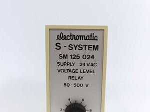 Electromatic SM 125 024 Relay 50-500V