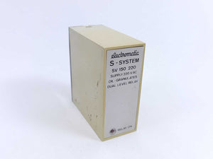 Electromatic SV 150 220 Oil Granulates Dual Level Relay
