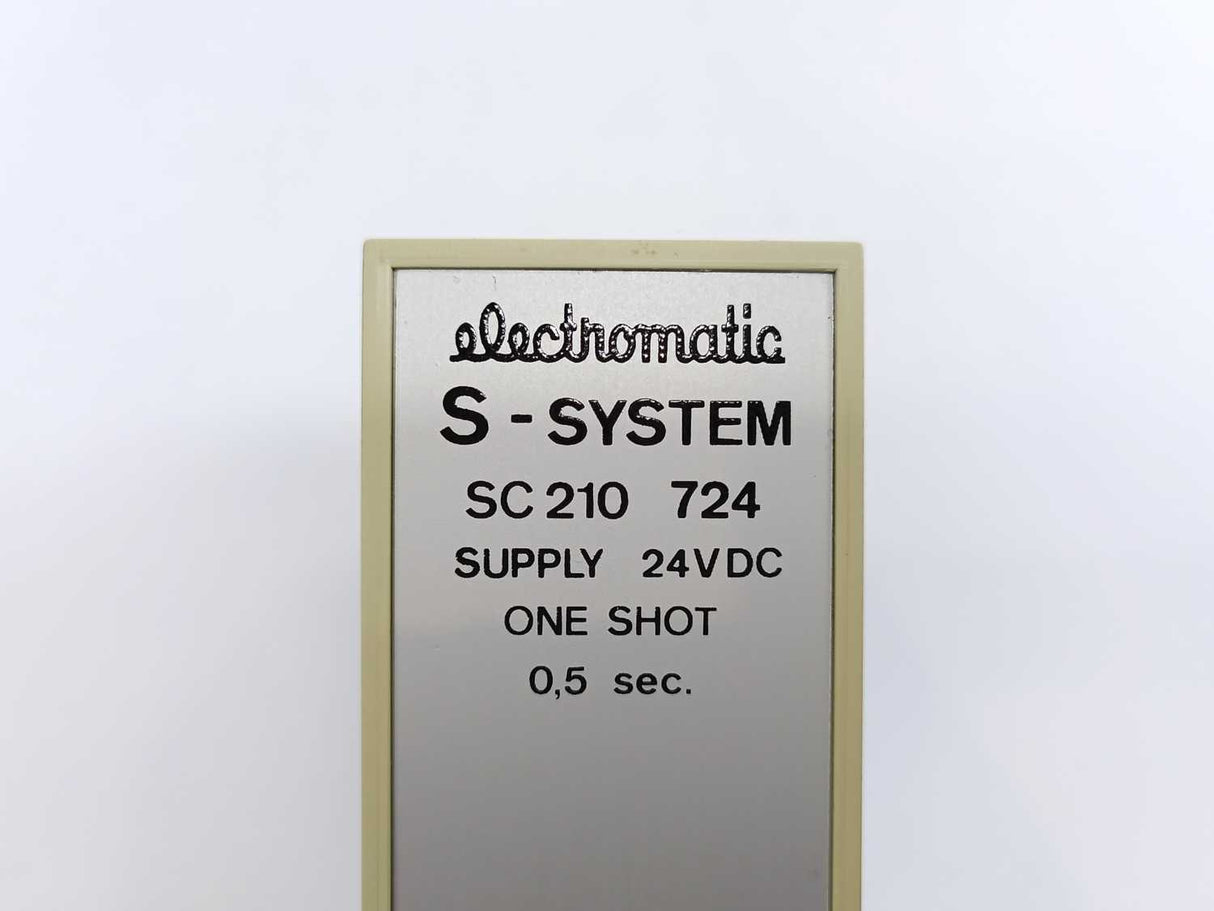Electromatic SC 210 724 One Shot Timer Range 0.5 sec.