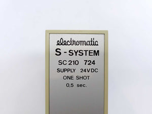 Electromatic SC 210 724 One Shot Timer Range 0.5 sec.