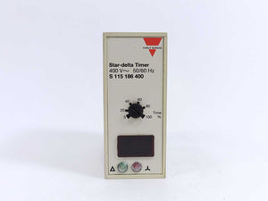 Carlo Gavazzi S 115 186 400 Star-delta Timer, 400V, 50/60Hz