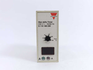 Carlo Gavazzi S 115 186 230 S-SYSTEM Star-Delta Timer. Supply 230V, 56/60Hz