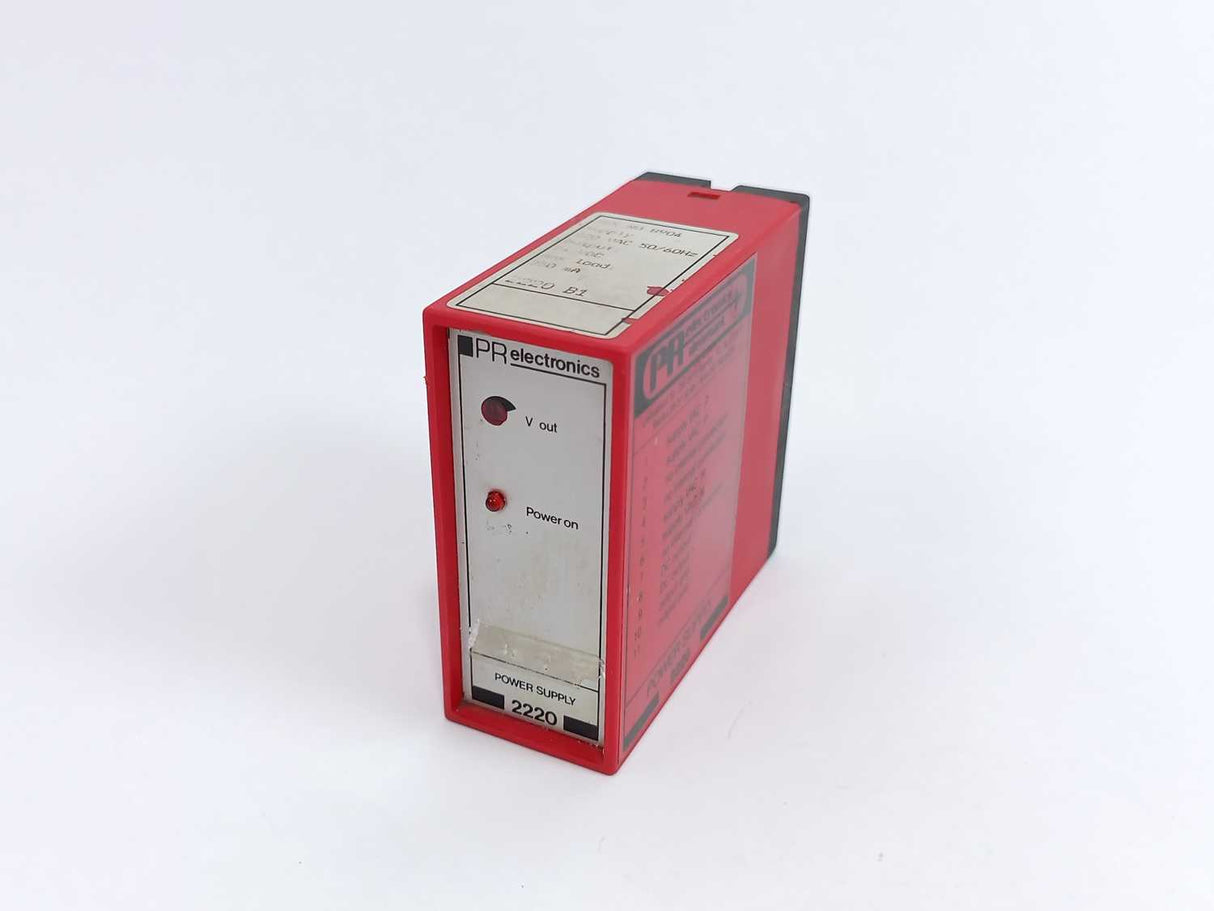 PR Electronics 2220 B1 Power Supply 230V 15VA 50/60Hz, 250mA